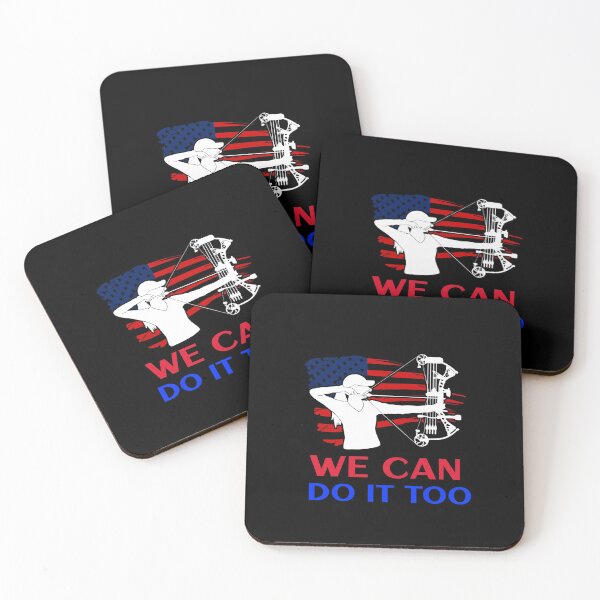 Item preview, Girls can bow hunt too American flag designed and sold by JustSaiyan1.