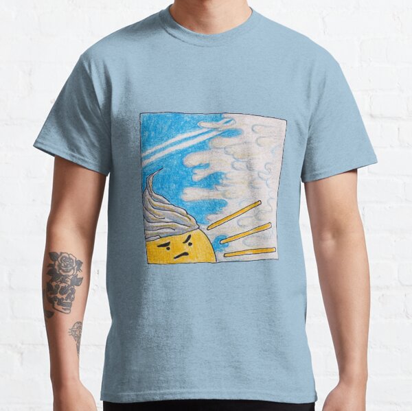 Skeptische Ecksonne mit Aluhut Classic T-Shirt
