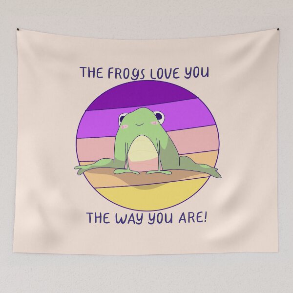 Item preview, The Frogs Love You The Way You Are! Trixic Pride  designed and sold by ForTheFrogWar.