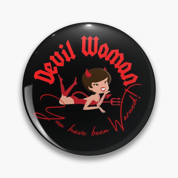 Item preview, Devil Woman - You Have Been Warned! designed and sold by I-Dream-Designs.