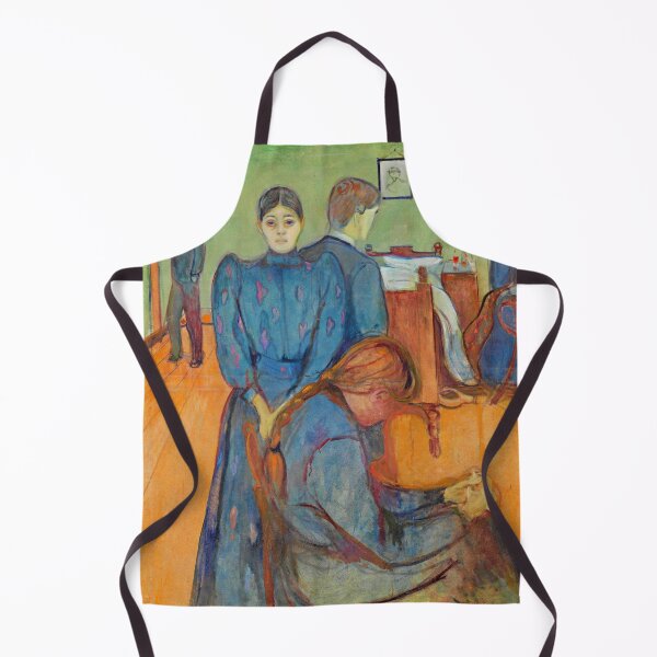 Item preview, Death in the Sickroom - Edvard Munch designed and sold by brushandframes.