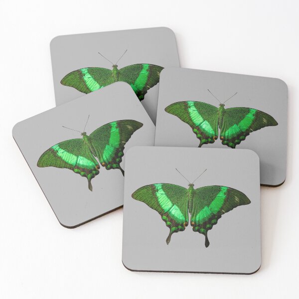 Item preview, Green Butterfly (Grey BG) designed and sold by FilipeFerreira.