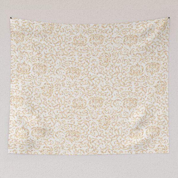 Item preview, Golden Textured Vintage Tudor Rose designed and sold by AntiqueImages.