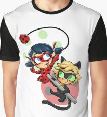 miraculous ladybug and cat noir shirts