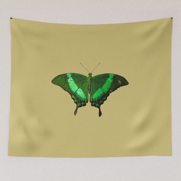 Item preview, Green Butterfly (Yellow BG) designed and sold by FilipeFerreira.