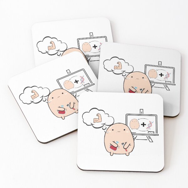 Item preview, Little thumb guy in a genetics lab  designed and sold by Yellowsprint.