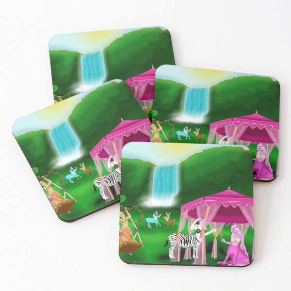 Item preview, Fantasy Centaurs Scene designed and sold by KHRArts.