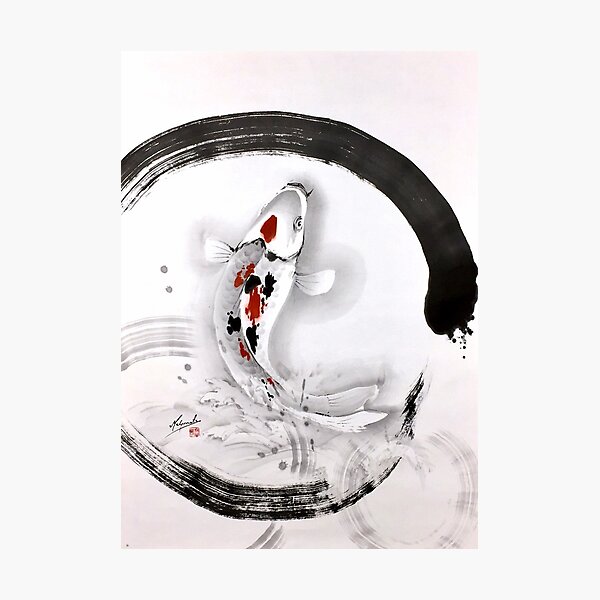 Japanese Carp (Koi) Photographic Print