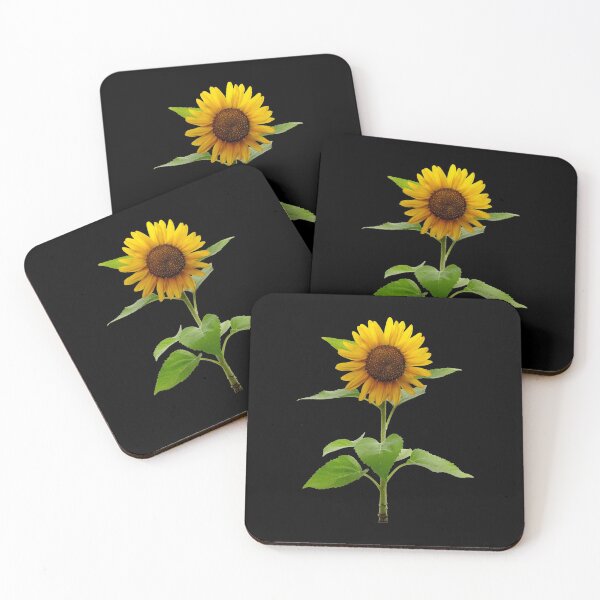 Item preview, Yellow Cosmos Flowers Spring Gift Beautiful Nature Black designed and sold by yasmh.