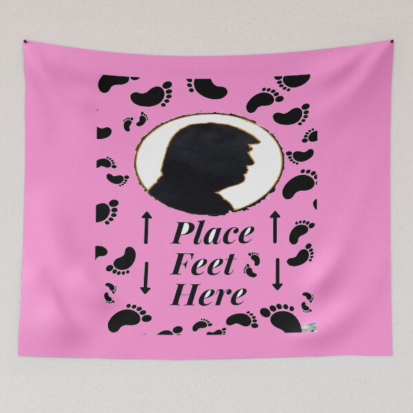 Item preview, clean your feet Trump Bathmat  designed and sold by Flirt-Teez.
