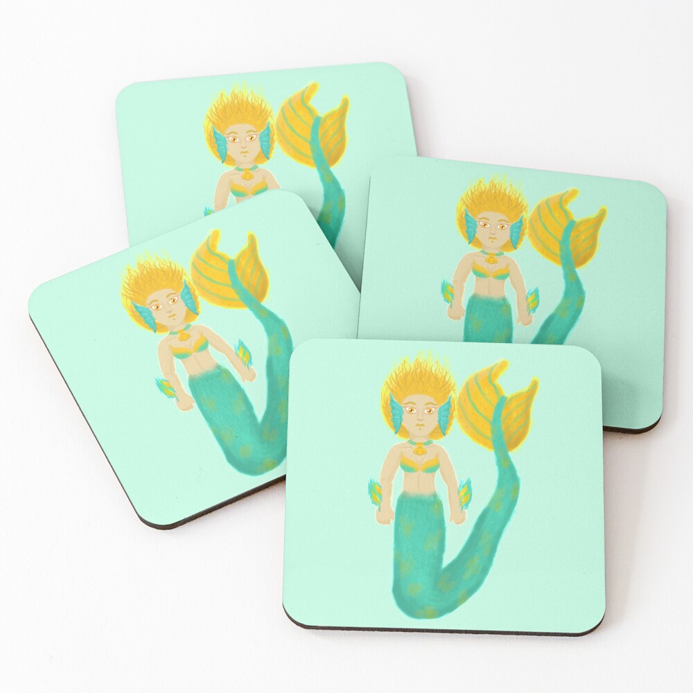 Item preview, Coasters (Set of 4) designed and sold by pifflechan.
