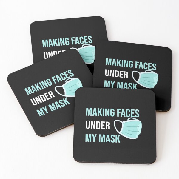 Item preview, Making Faces Under My Mask designed and sold by wizanestore.
