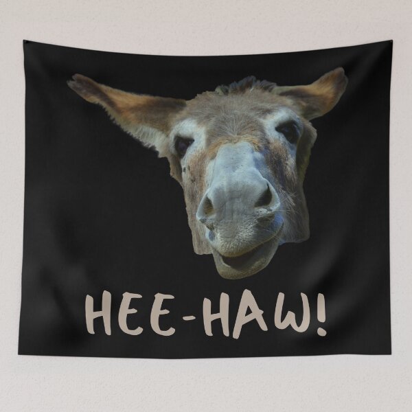 Item preview, Hee Haw! Laughing Donkey! designed and sold by JellyBeenzz.
