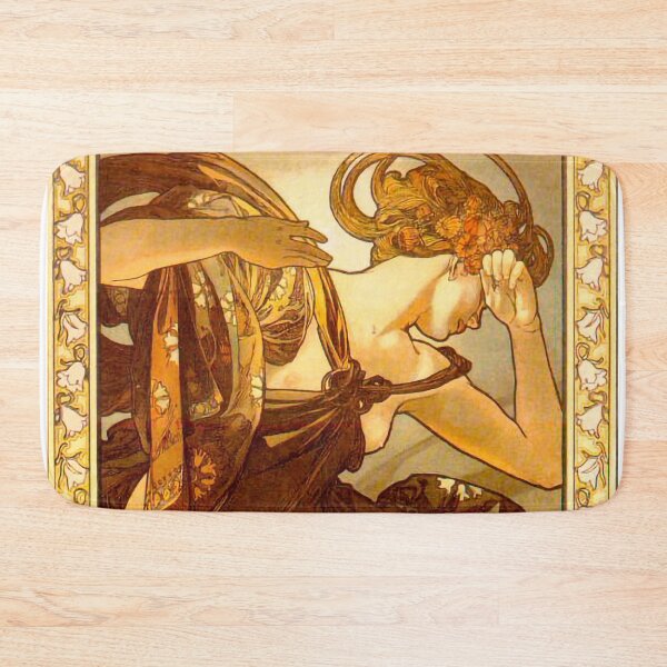 Item preview, Evestar by Alphonse Mucha designed and sold by IndieArtDream.
