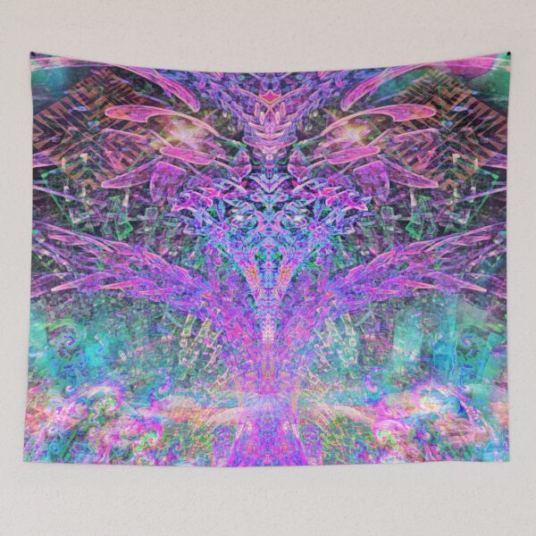 Item preview, Ascending Crowned Eagle (Moonglow) designed and sold by Discordant Dreams Art.