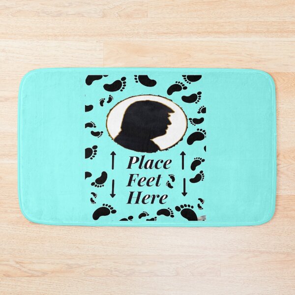 Item preview, Stress Remover  Trump Bathmat  designed and sold by Flirt-Teez.