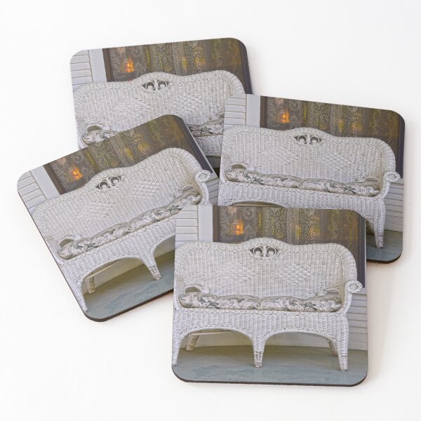 Item preview, Vintage Wicker Love Seat designed and sold by Catherine Sherman.