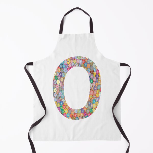 Item preview, Number 0 Colorful Flowers Funny Zero Gift designed and sold by Shariss.