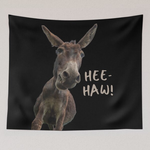 Item preview, Hee Haw! Laughing Donkey! designed and sold by JellyBeenzz.
