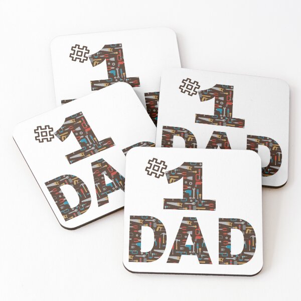Item preview, Number 1 Dad #1 Father Dad Loves Tools designed and sold by JustSayingGifts.