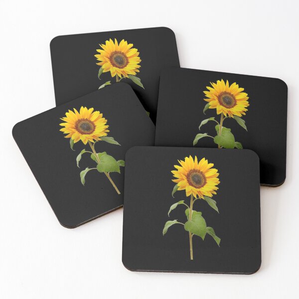 Item preview, Yellow Cosmos Flowers Spring Gift Beautiful Nature Black designed and sold by yasmh.