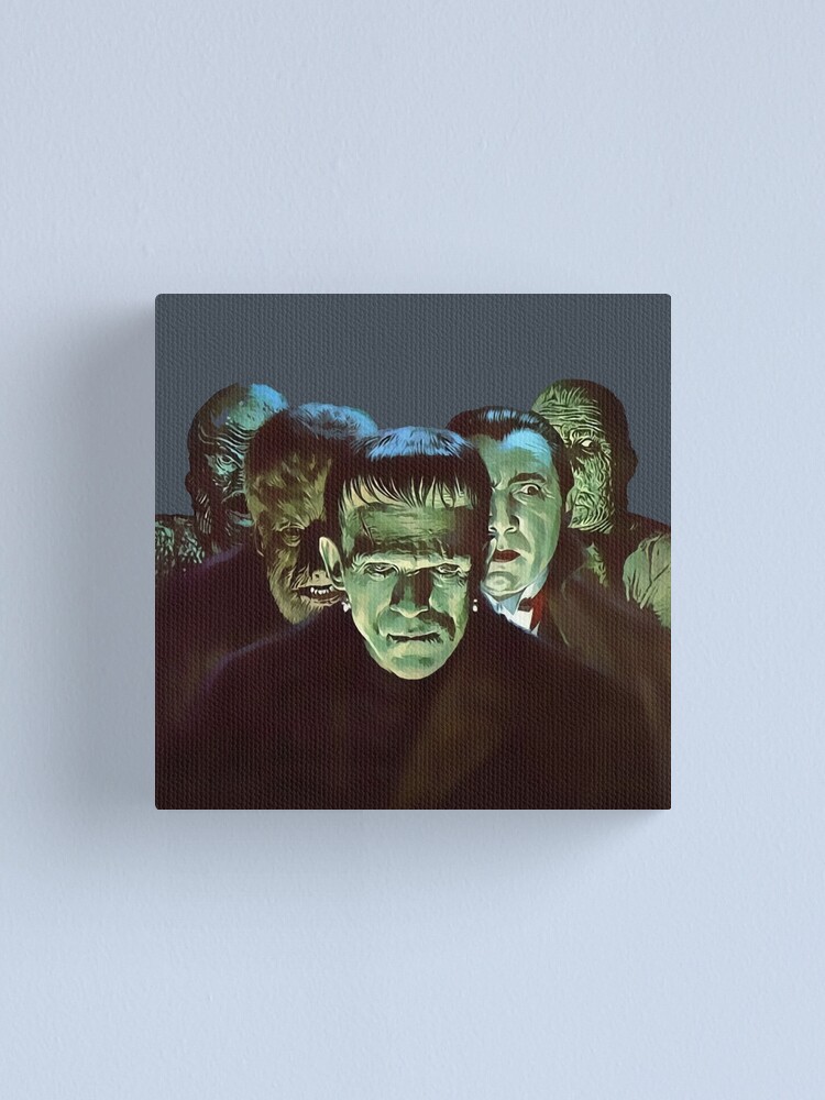 Alternate view of Gang of Monsters Canvas Print