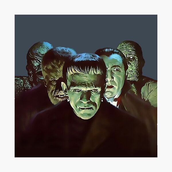 Gang of Monsters  Photographic Print