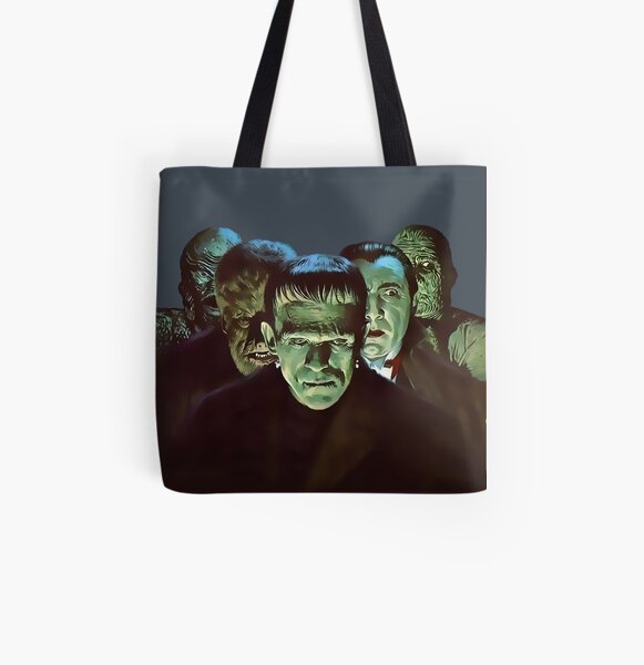 Gang of Monsters All Over Print Tote Bag