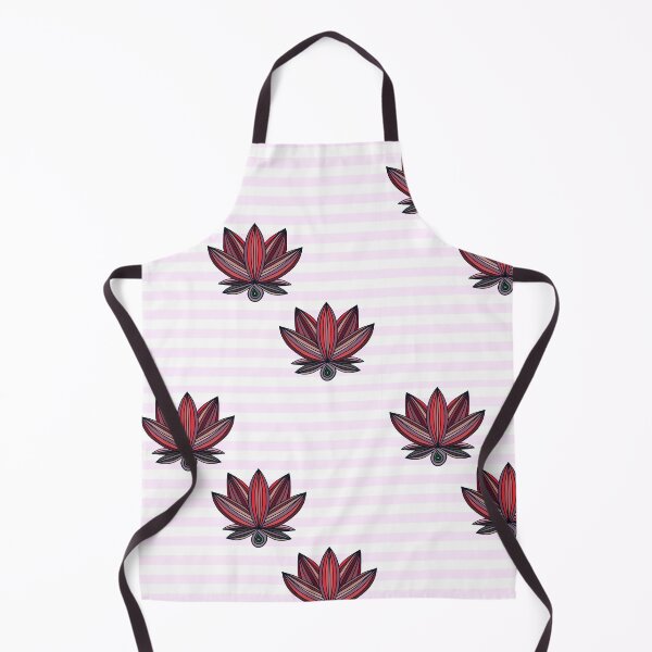 Item preview, Copy of Pink Lotus design in striped background designed and sold by Eve :).