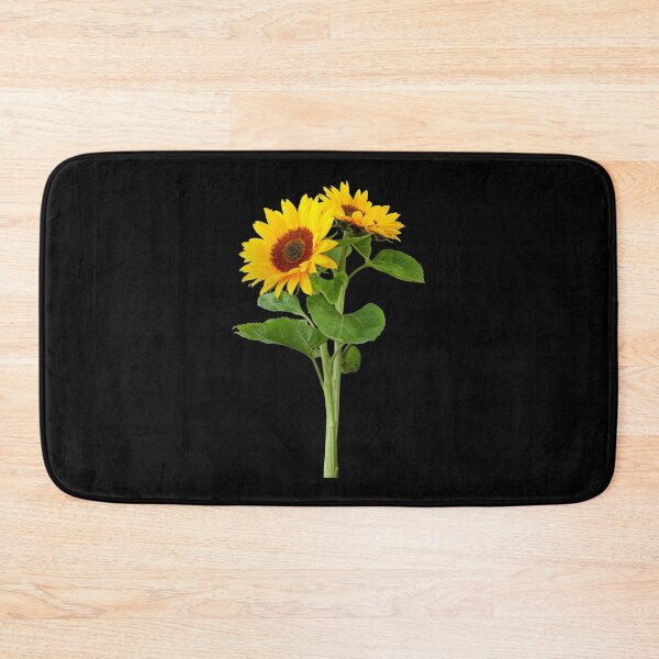 Item preview, Yellow Cosmos Flowers Spring Gift Beautiful Nature Black designed and sold by yasmh.