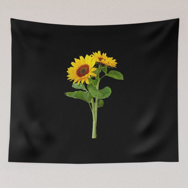 Item preview, Yellow Cosmos Flowers Spring Gift Beautiful Nature Black designed and sold by yasmh.