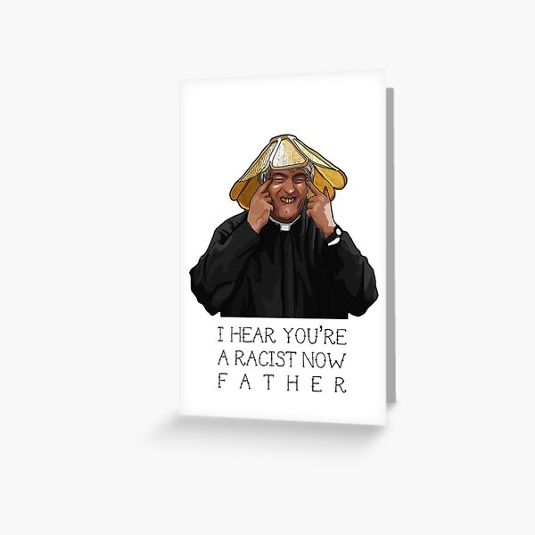 Father Ted Greeting Card