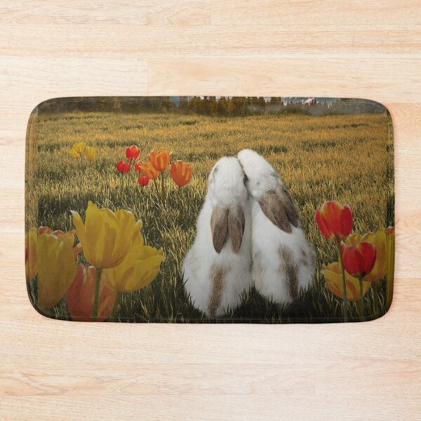 Item preview, Bunnies romantic sunrise designed and sold by Susanne Margarete Lutz.