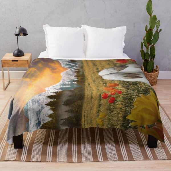 Item preview, Bunnies romantic sunrise designed and sold by Susanne Margarete Lutz.