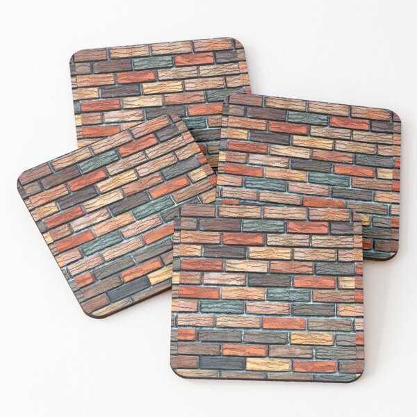 Item preview, Brick Wall Multicolor designed and sold by Windmill Wildflowers.