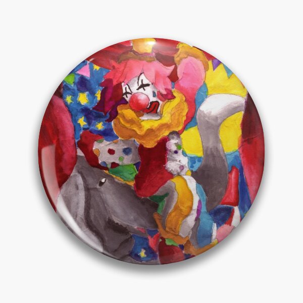 Item preview, Circus ( Button ) designed and sold by yukidogzombie.