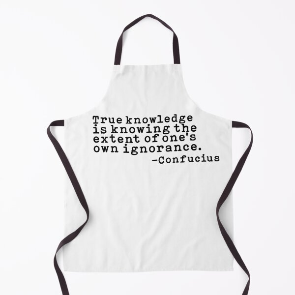 Item preview, What Is True Knowledge Confucius Quote designed and sold by AritraSur.