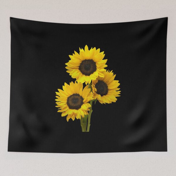 Item preview, Yellow Cosmos Flowers Spring Gift Beautiful Nature Black designed and sold by yasmh.