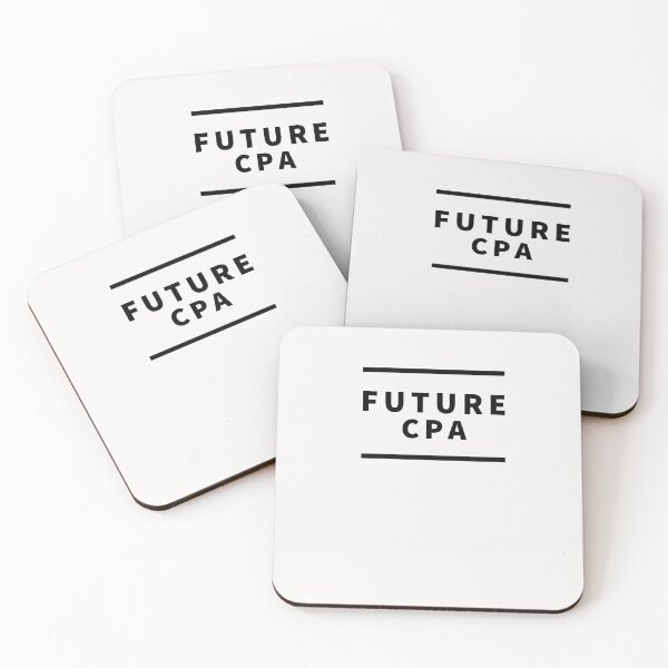Item preview, Future CPA Stylish Text Design. designed and sold by Evartdesign.