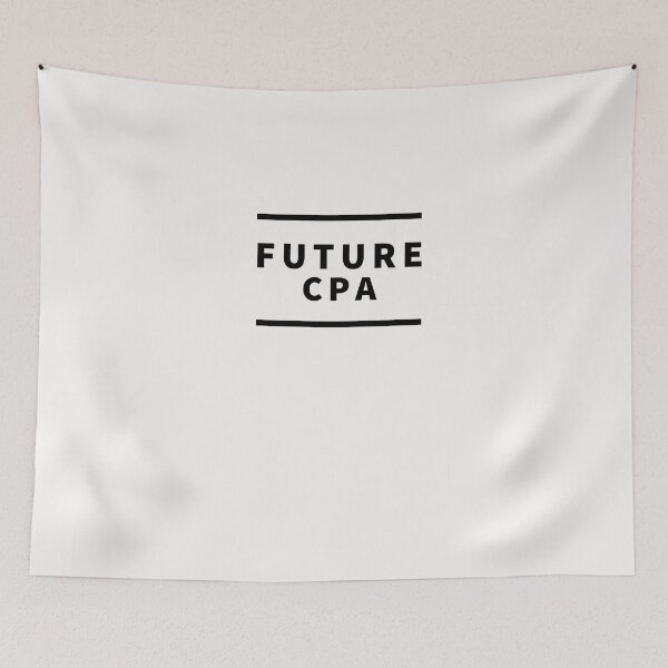 Item preview, Future CPA Stylish Text Design. designed and sold by Evartdesign.