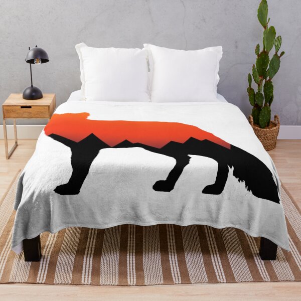 Item preview, Puesta de sol y zorro de montaña designed and sold by EzbieArt.
