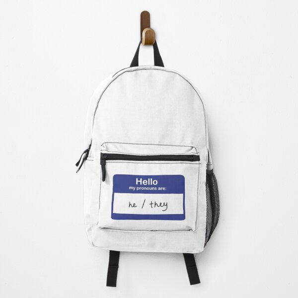Item preview, He, They Pronoun Sticker designed and sold by izzychar.