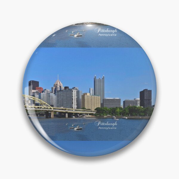 Aperçu de l'œuvre Pittsburgh, Pennsylvanie - Skyline du centre-ville de Pittsburgh créée et vendue par leemcnut.