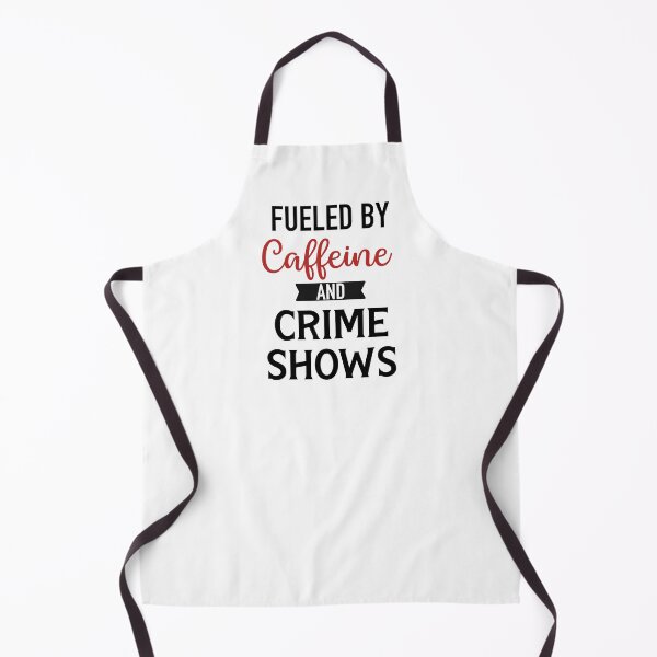 Item preview, Fueled by caffeine and crime shows designed and sold by SunnyAlloy.