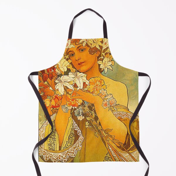 Item preview, Flower by Alphonse Mucha designed and sold by IndieArtDream.