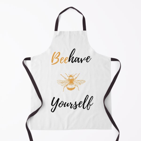 Item preview, Beehave yourself - Cute and funny Bee Quote designed and sold by WildBerryArt.
