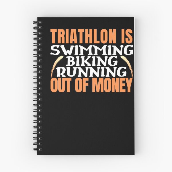 Item preview, Swimming Biking Running Out Of Money designed and sold by Sonatablue.