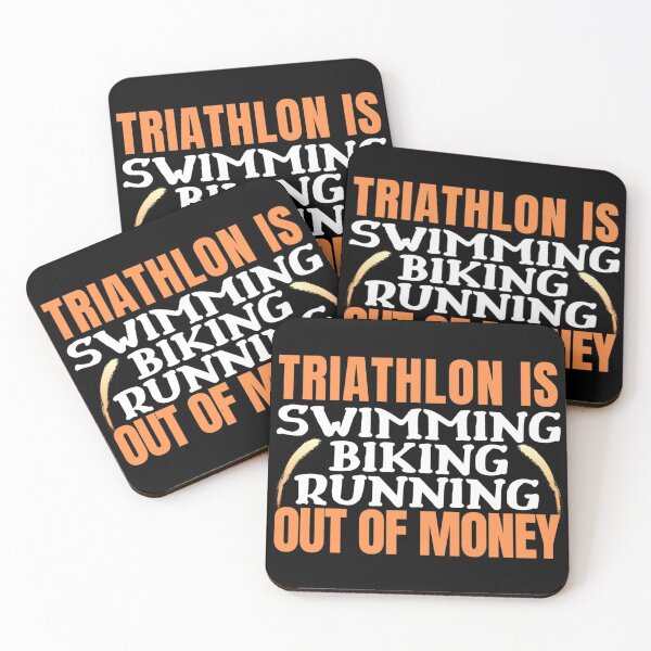 Item preview, Swimming Biking Running Out Of Money designed and sold by Sonatablue.