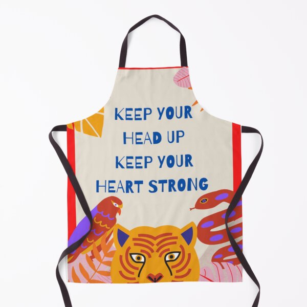 Item preview, Neon Animals Keep Your Head Up Keep Your Heart Strong designed and sold by kindtoearth.