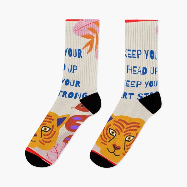 Item preview, Neon Animals Keep Your Head Up Keep Your Heart Strong designed and sold by kindtoearth.